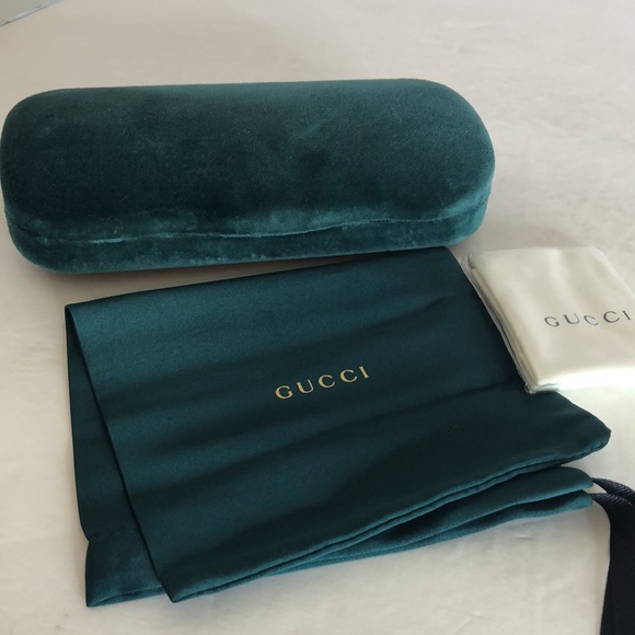 GUCCI Grey Square Sunglasses - Picture 5 of 5